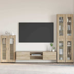 Sideboard FLORIN Sonoma-Eiche 55,5 x 29 x 100 cm Holzwerkstoff