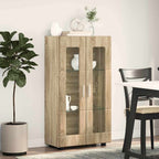 Sideboard FLORIN Sonoma-Eiche 55,5 x 29 x 100 cm Holzwerkstoff