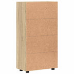 Sideboard FLORIN Sonoma-Eiche 55,5 x 29 x 100 cm Holzwerkstoff