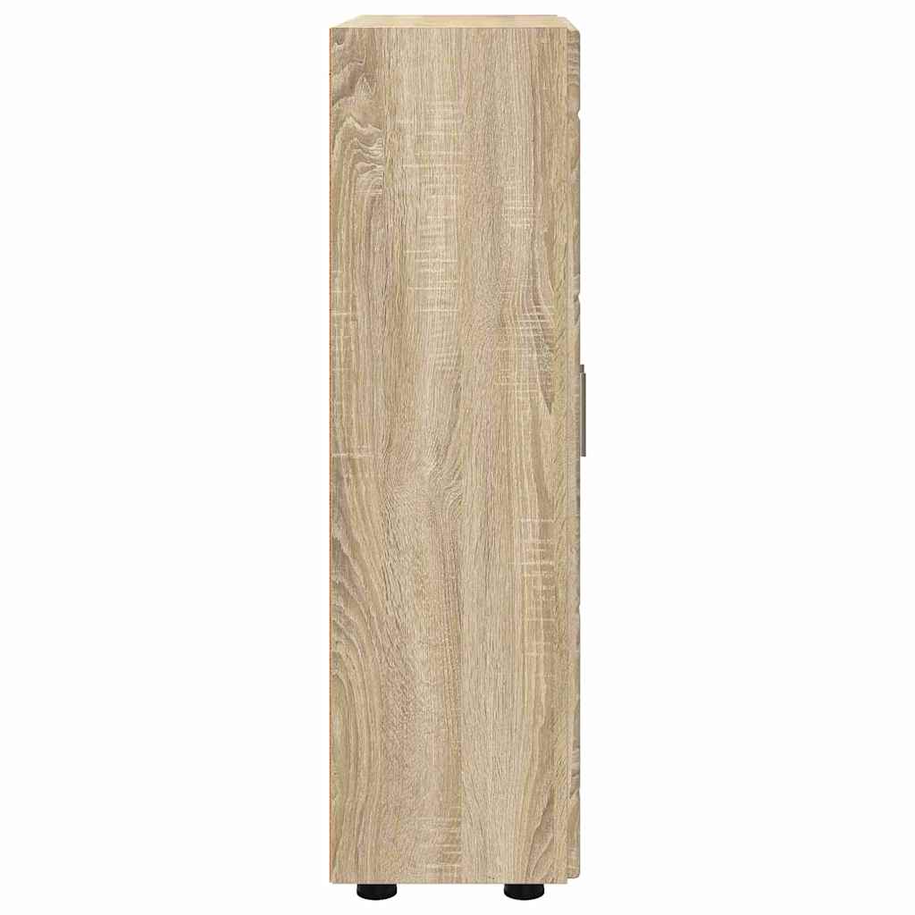 Sideboard FLORIN Sonoma-Eiche 55,5 x 29 x 100 cm Holzwerkstoff