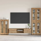 Sideboard FLORIN Artisan-Eiche 55,5 x 29 x 100 cm Holzwerkstoff