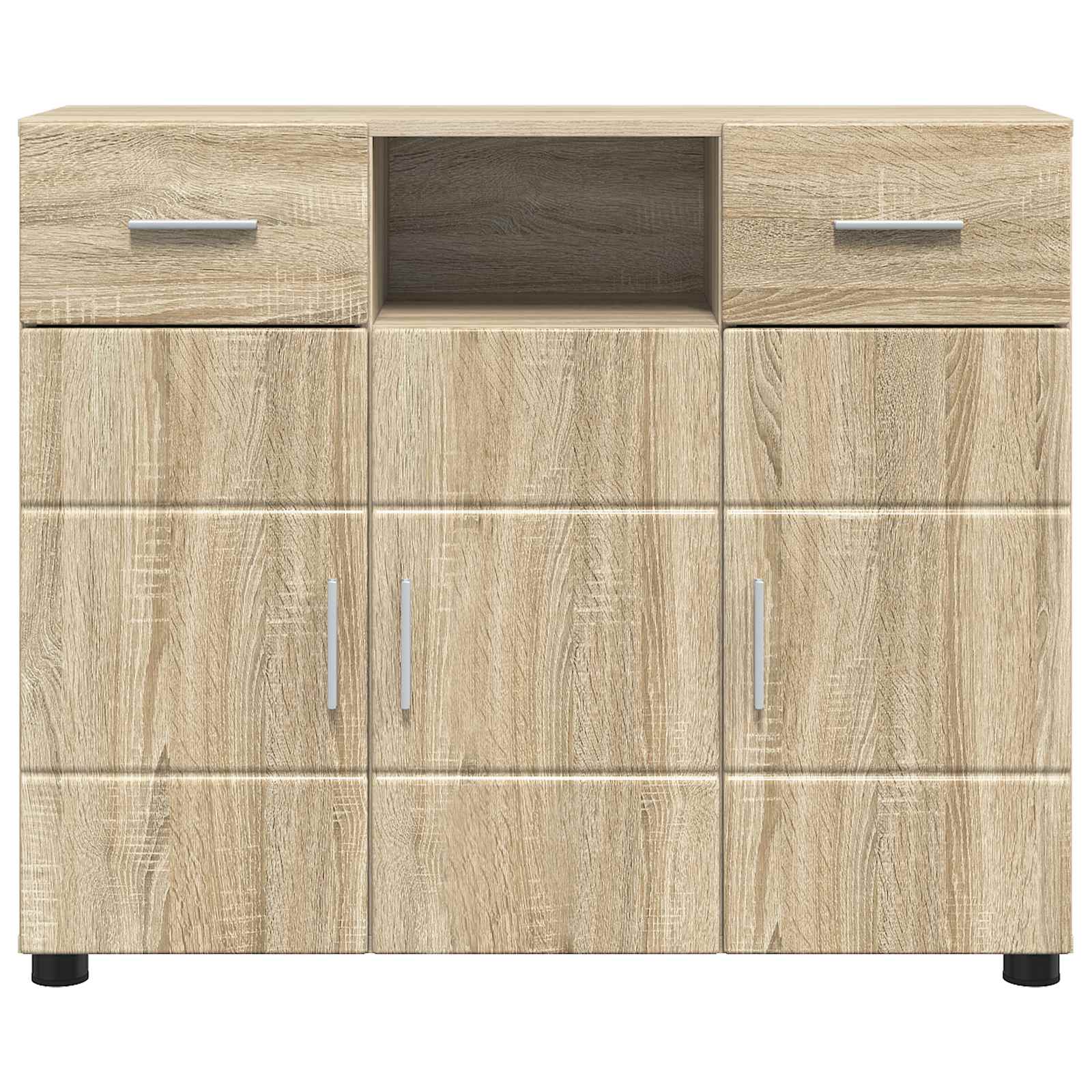 Holzschrank Sonoma-Eiche 88,5 x 30,5 x 73 cm Holzwerkstoff