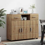 Holzschrank Artisan-Eiche 88,5 x 30,5 x 73 cm Holzwerkstoff