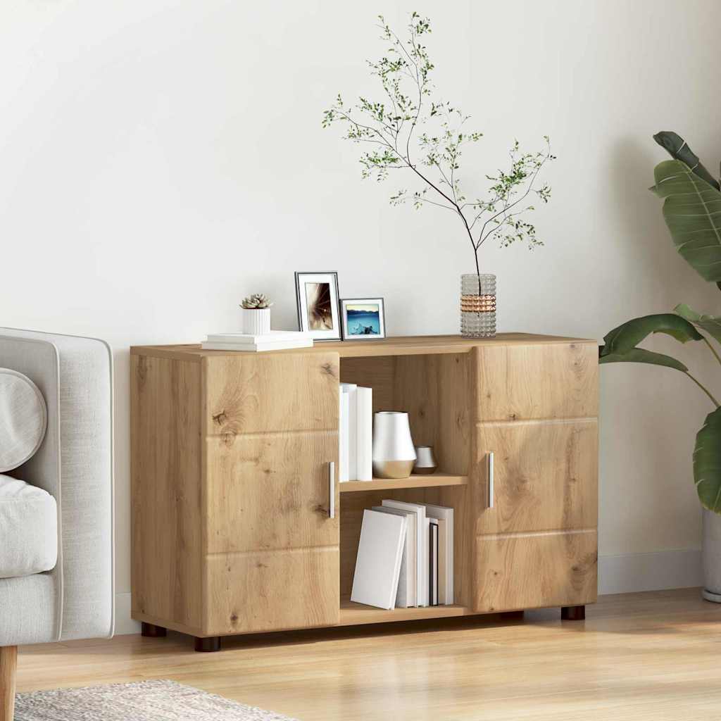Sideboard mit Regal FLORIN Artisan-Eiche 88,5 x 30,5 x 55,5 cm