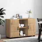 Sideboard mit Regal FLORIN Artisan-Eiche 88,5 x 30,5 x 55,5 cm