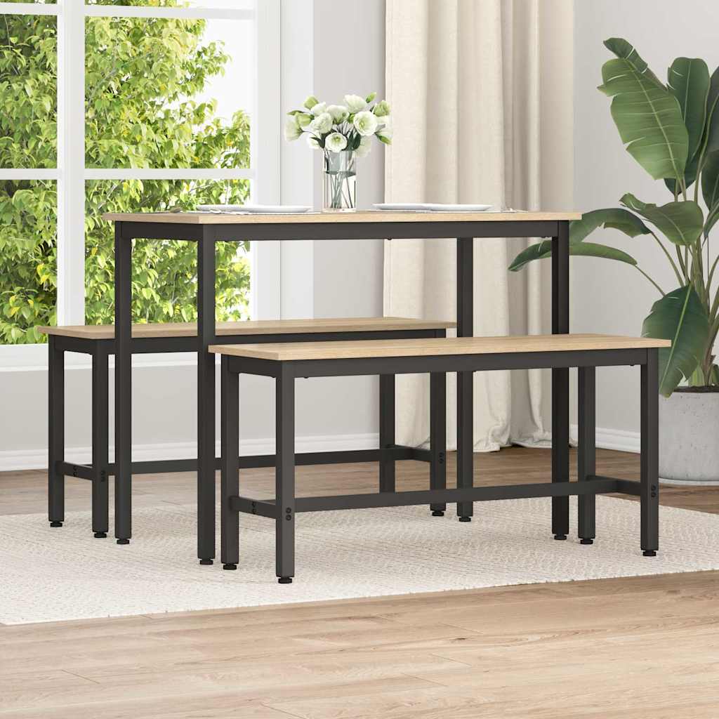 Esstischbank Sonoma-Eiche 100 x 32,5 x 48,5 cm