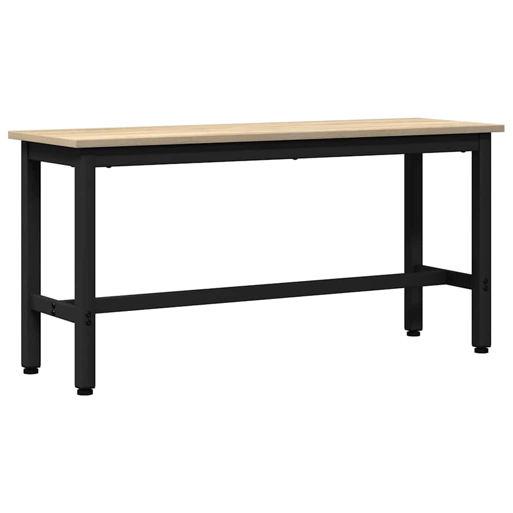 Esstischbank Sonoma-Eiche 100 x 32,5 x 48,5 cm