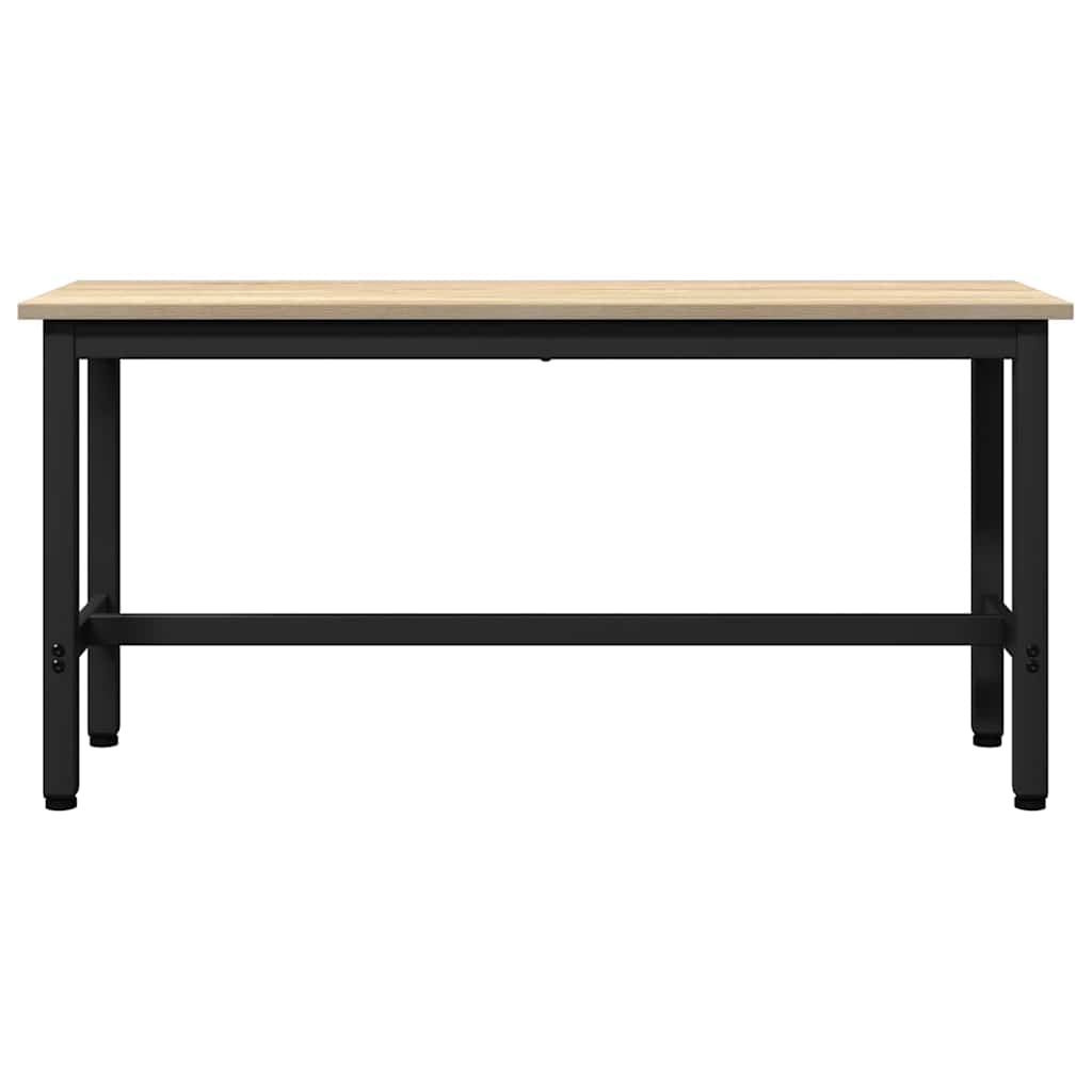 Esstischbank Sonoma-Eiche 100 x 32,5 x 48,5 cm