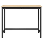 Tisch Sonoma-Eiche 80 x 50 x 76,5 cm Ingenieure Holz und Stahl