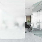Selbstklebende Fensterfolie Mattierte Streifen 90 x 500 cm PVC