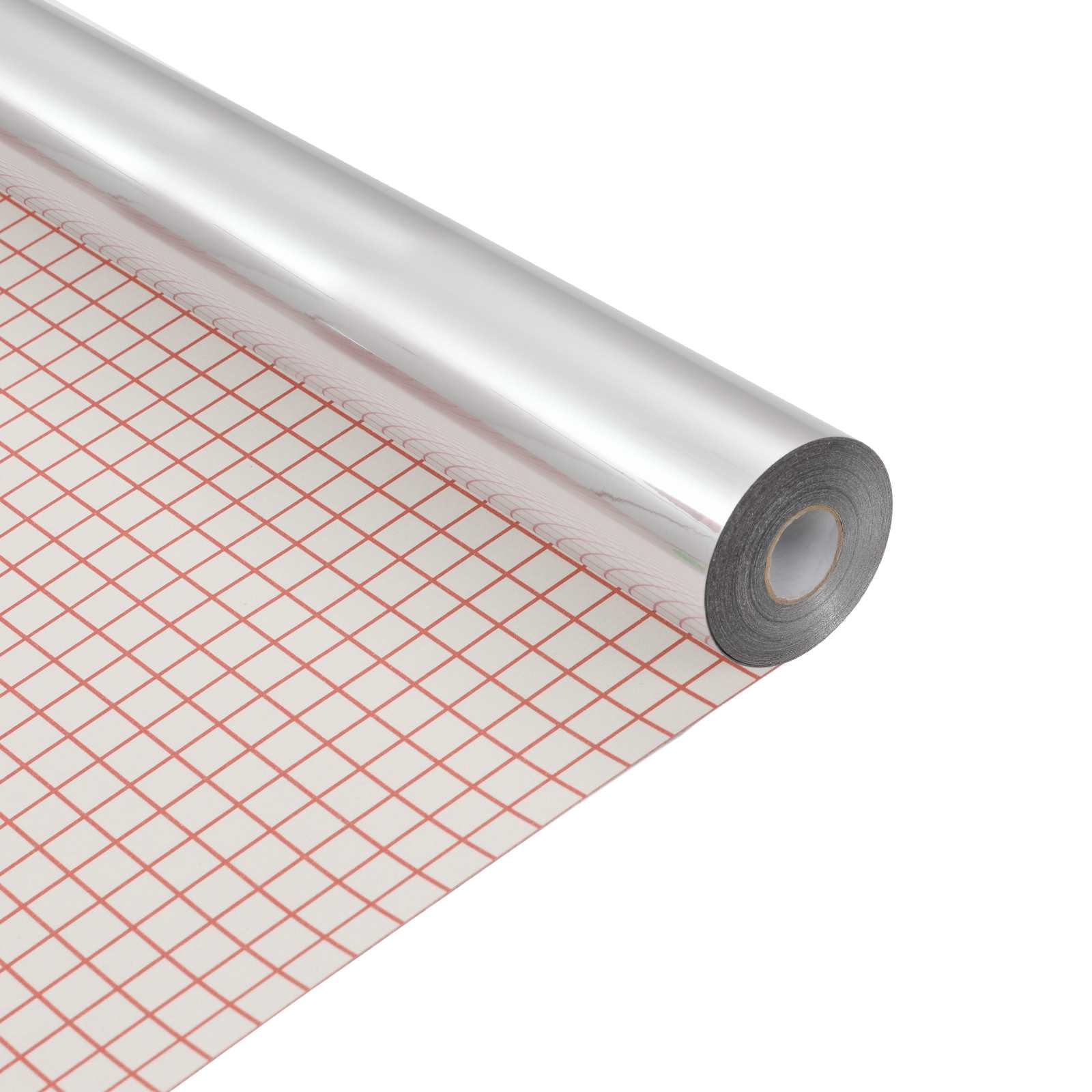 Selbstklebende Spiegel-Folie 90 x 100 cm 2 pcs Silber PET