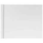 Selbstklebende Spiegel-Folie 90 x 100 cm 2 pcs Silber PET