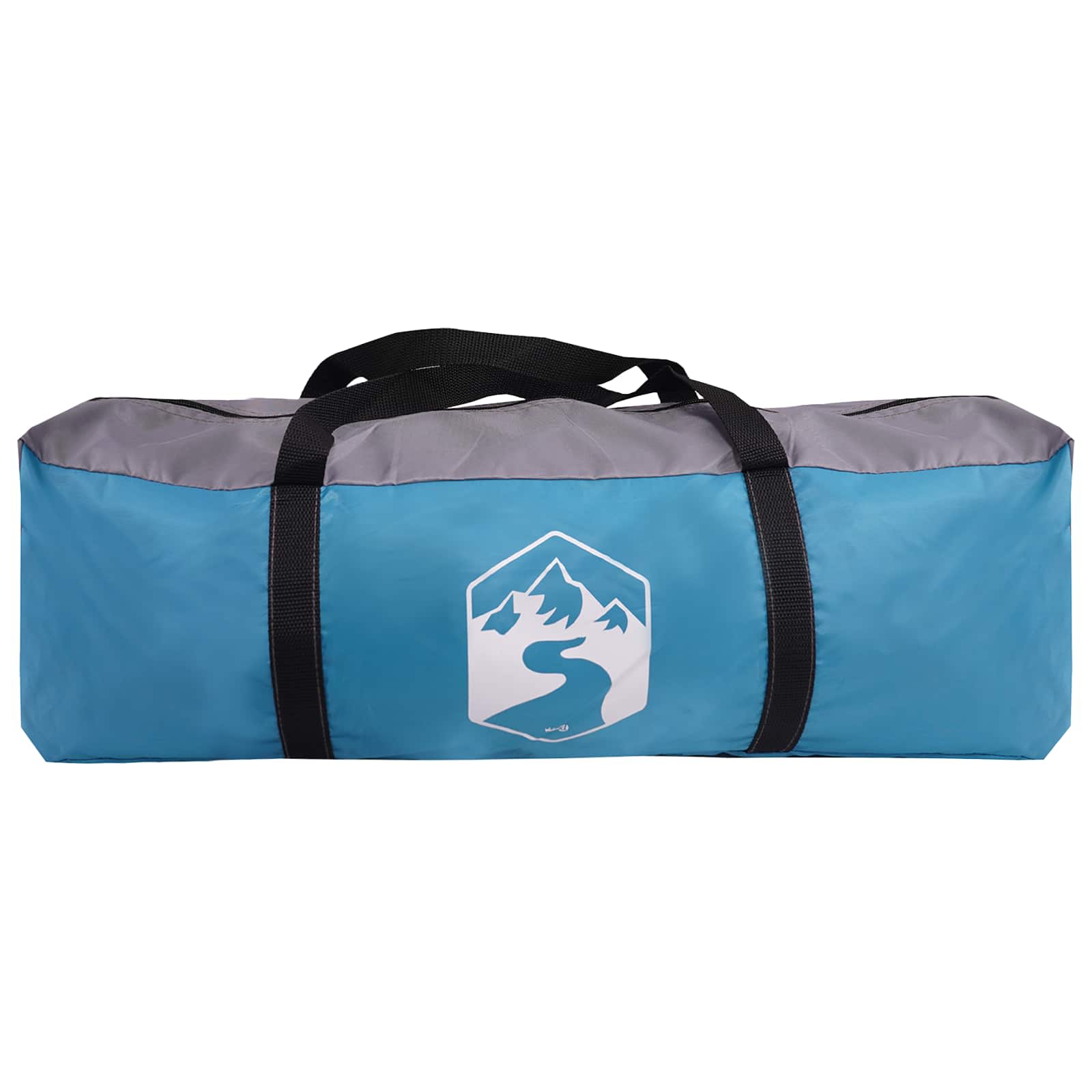 Tunnelzelt Blau 361 x 235 x 147 cm