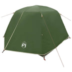 Trekkingzelt Grün 2-Personen 185T Polyester mit PU-Beschichtung