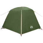 Trekkingzelt Grün 2-Personen 185T Polyester mit PU-Beschichtung