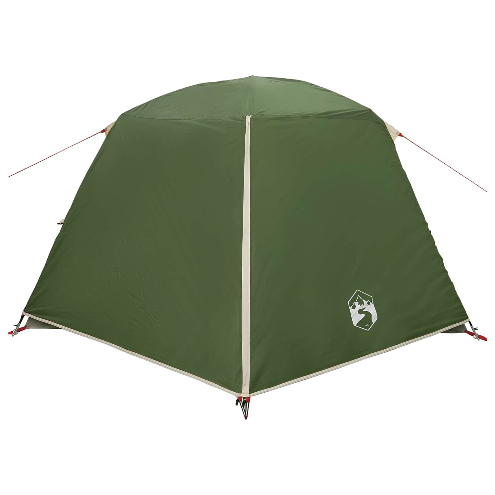 Trekkingzelt Grün 2-Personen 185T Polyester mit PU-Beschichtung