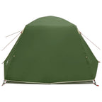 Trekkingzelt Grün 2-Personen 185T Polyester mit PU-Beschichtung
