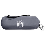 Trekkingzelt Grau und Orange 222 x 85 x 125 cm