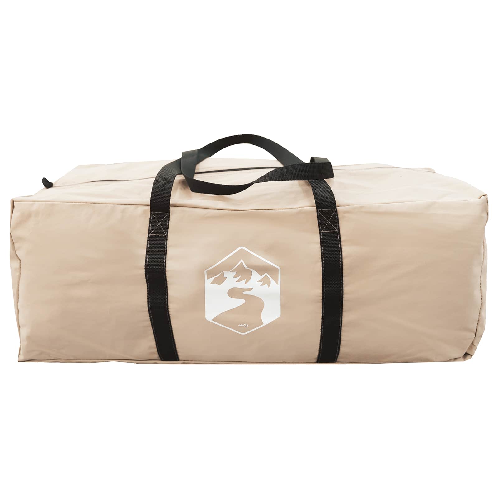 Hütten-Zelt Creme 340 x 246 x 210 cm Polybaumwolle