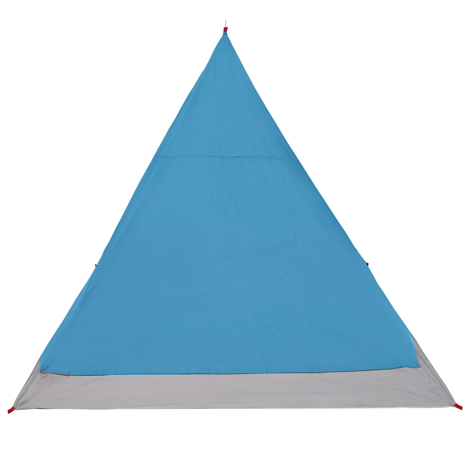 Trekkingzelt Blau 2-Personen 185T Polyester mit PU-Beschichtung