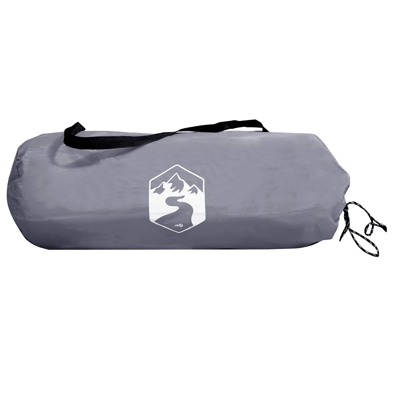 Trekkingzelt Grau und Orange 2-Personen
