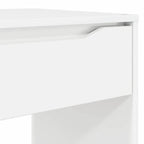 Schreibtisch Hochglanz Weiß 100 x 50 x 78 cm Holzwerkstoff