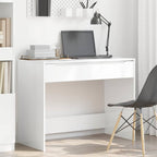 Schreibtisch Hochglanz Weiß 100 x 50 x 78 cm Holzwerkstoff
