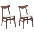 Esszimmerstühle 2 pcs Hellbraun 42 x 47.5 x 81 cm