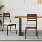 Esszimmerstühle 2 pcs Hellbraun 43 x 54 x 89 cm