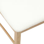 Esszimmerstühle 2 pcs Natur 43 x 54 x 89 cm Massives Gummiholz