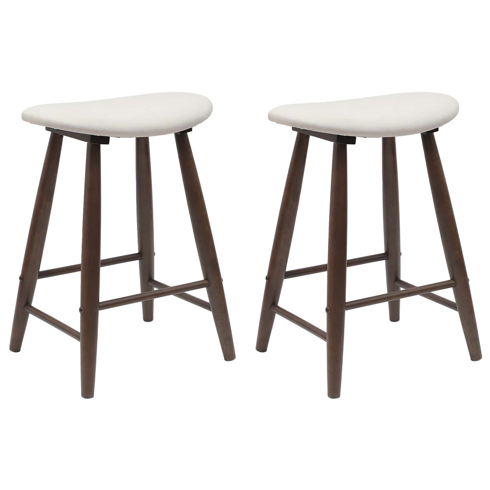 Esszimmerstühle 2 pcs Hellbraun 46 x 37 x 63 cm