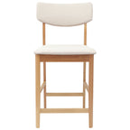 Esszimmerstühle 2 pcs Natur 48 x 49 x 95 cm Massives Gummiholz
