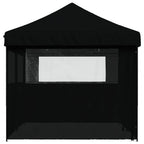 Party-Zelt Schwarz 292 x 580 x 315 cm Oxford-Stoff