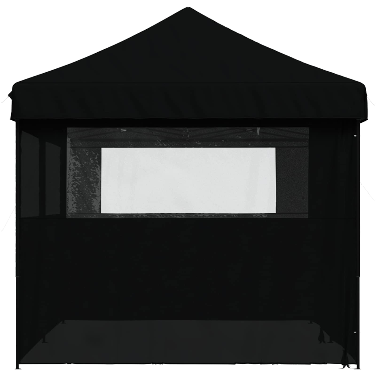 Party-Zelt Schwarz 292 x 580 x 315 cm Oxford-Stoff