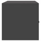 Aufbewahrungsschrank Schwarz 90 x 40 x 40 cm Stahl