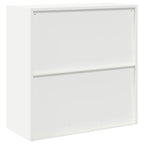 Aufbewahrungsschrank Weiß 90 x 40 x 90 cm Stahl