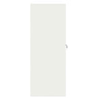 Aufbewahrungsschrank Weiß 90 x 40 x 105 cm Stahl