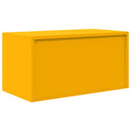 Aufbewahrungsschrank Senfgelb 80 x 40 x 40 cm Stahl