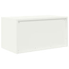 Aufbewahrungsschrank Weiß 80 x 40 x 40 cm Stahl