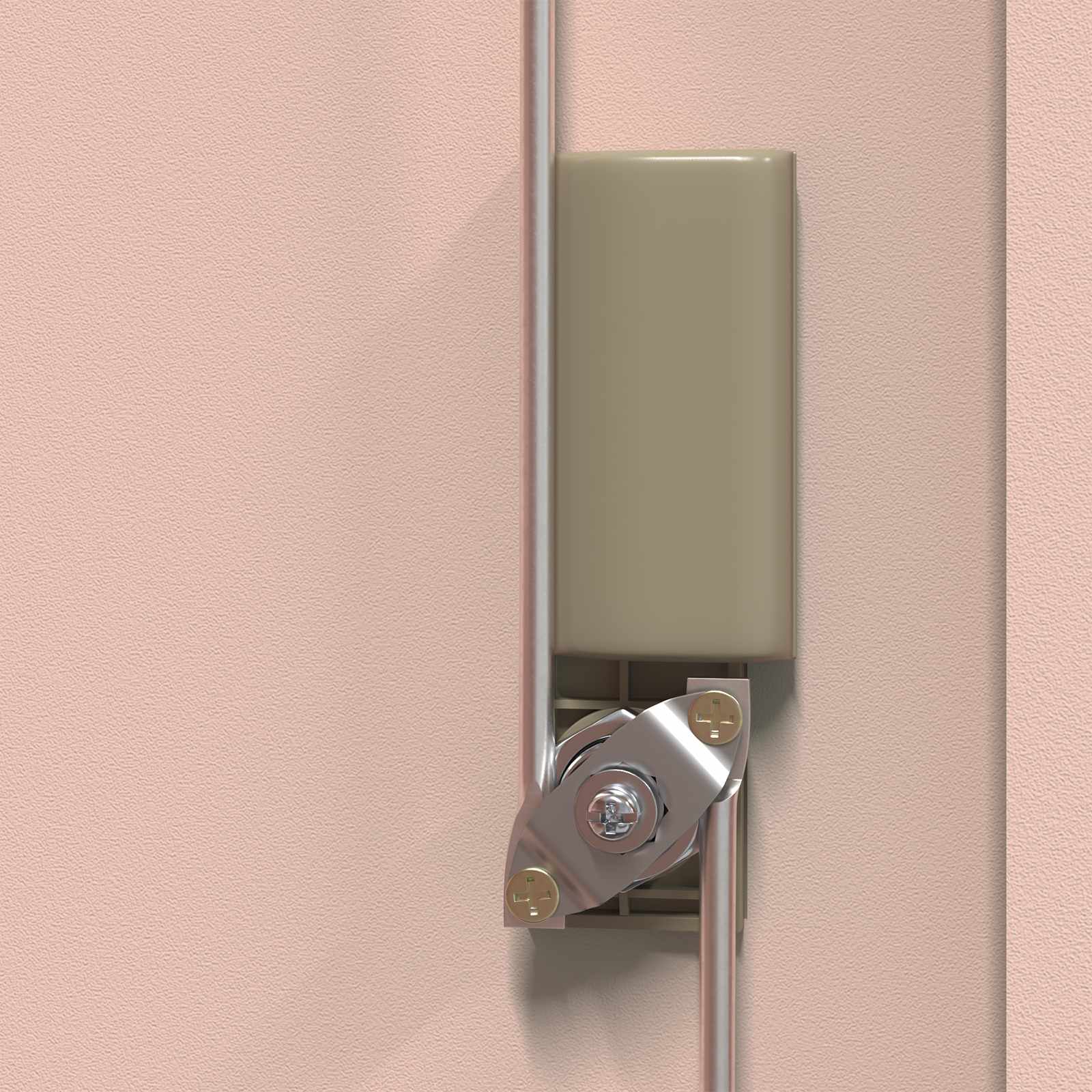 Aufbewahrungsschrank Rosa 80 x 40 x 70 cm Stahl