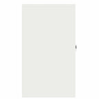 Aufbewahrungsschrank Weiß 80 x 40 x 70 cm Stahl