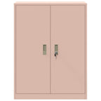 Aufbewahrungsschrank Rosa 80 x 40 x 105 cm Stahl