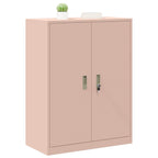 Aufbewahrungsschrank Rosa 80 x 40 x 105 cm Stahl