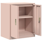 Aufbewahrungsschrank Rosa 60 x 40 x 70 cm Stahl
