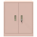 Aufbewahrungsschrank Rosa 60 x 40 x 70 cm Stahl