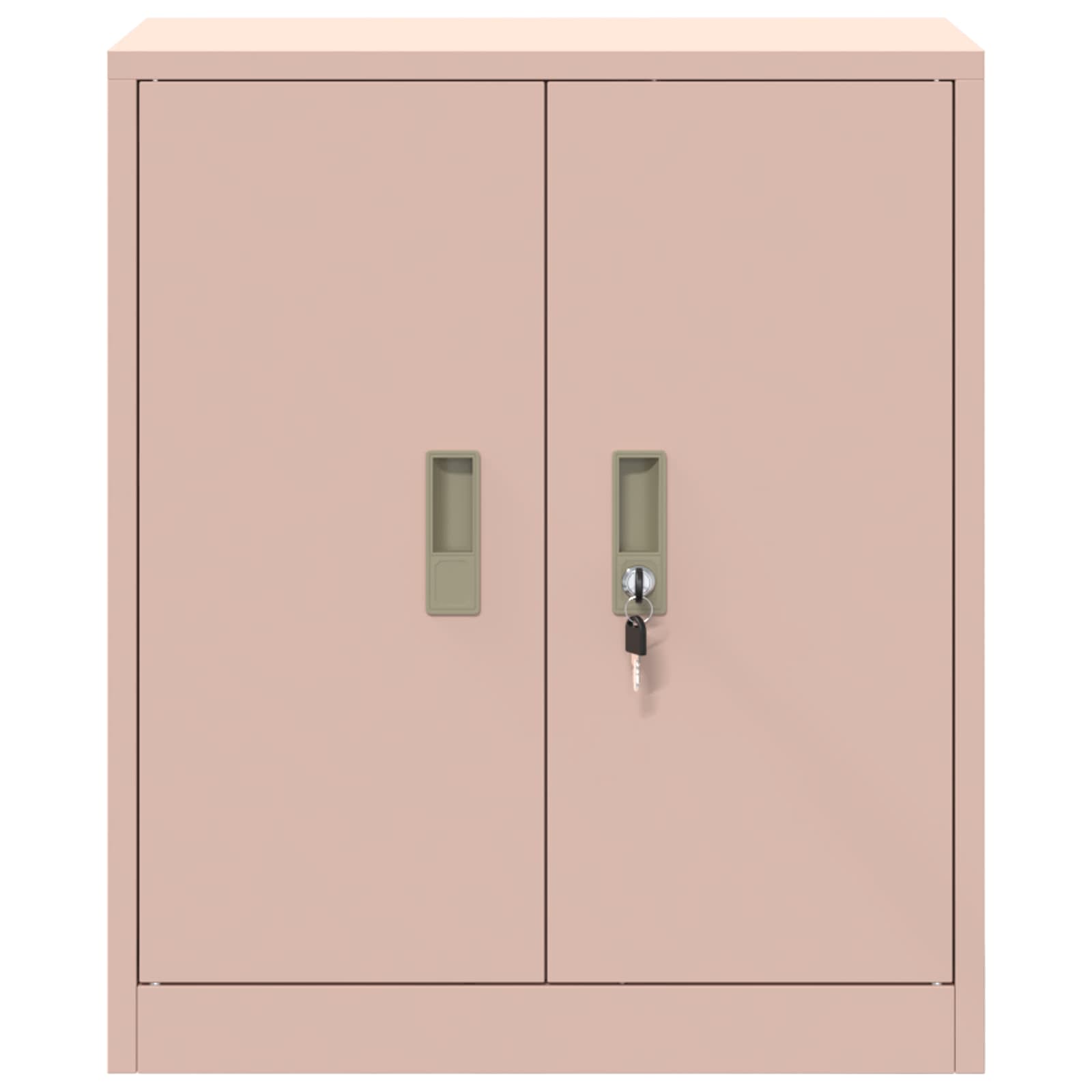 Aufbewahrungsschrank Rosa 60 x 40 x 70 cm Stahl