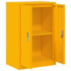 Aufbewahrungsschrank Senfgelb 60 x 40 x 90 cm Stahl