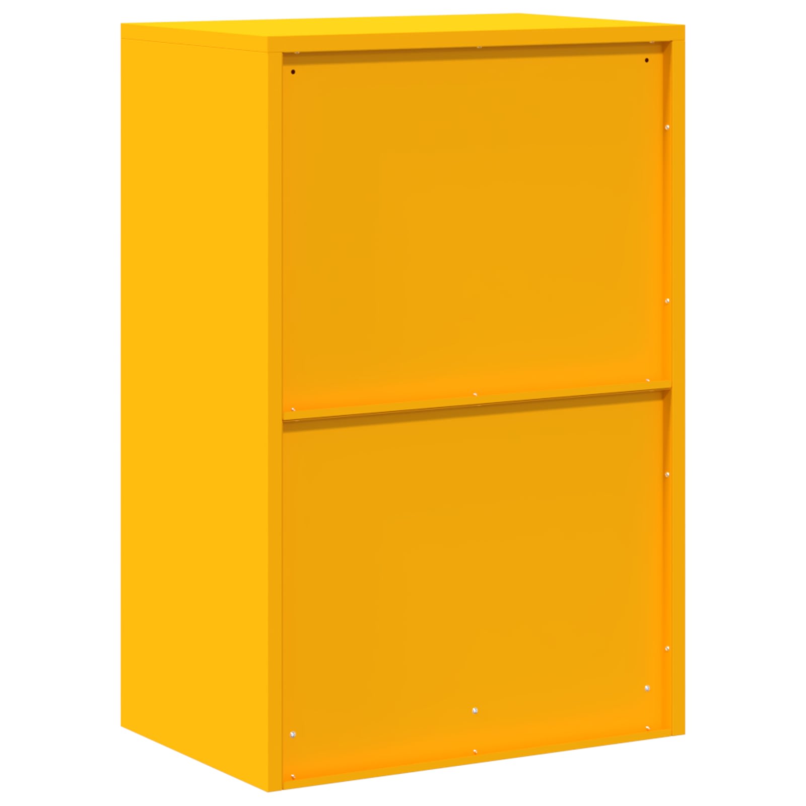 Aufbewahrungsschrank Senfgelb 60 x 40 x 90 cm Stahl