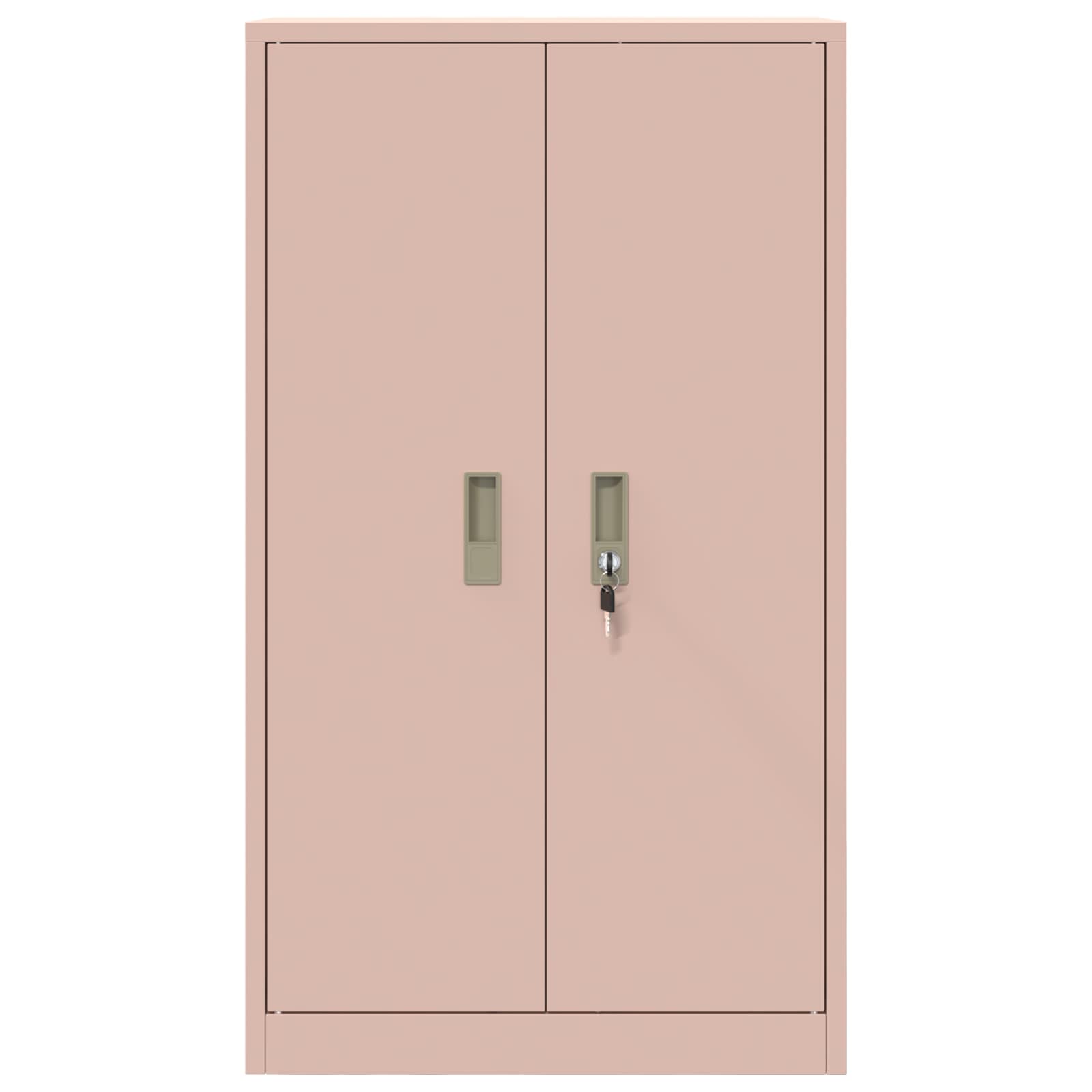 Aufbewahrungsschrank Rosa 60 x 40 x 90 cm Stahl