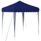 Pop-up Partyzelt 195 x 195 x 245 cm Blau Oxford-Stoff